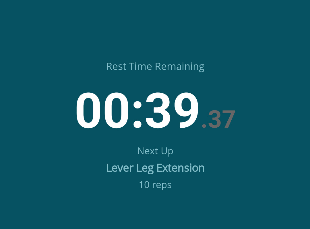 Update: Smarter Rest, Better Effort: Introducing the New Timer UI & RPE Logging